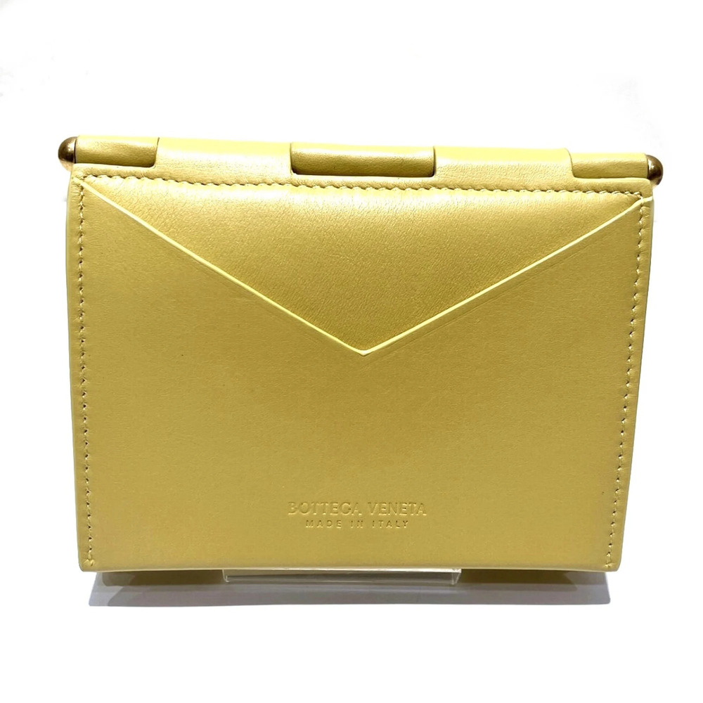 Bottega Veneta Tri-fold Leather Wallet